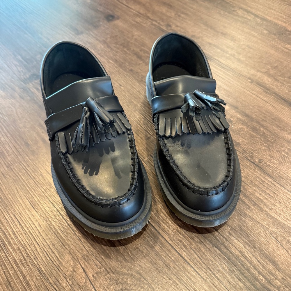 Adrian Smooth Leather Tassel Loafers